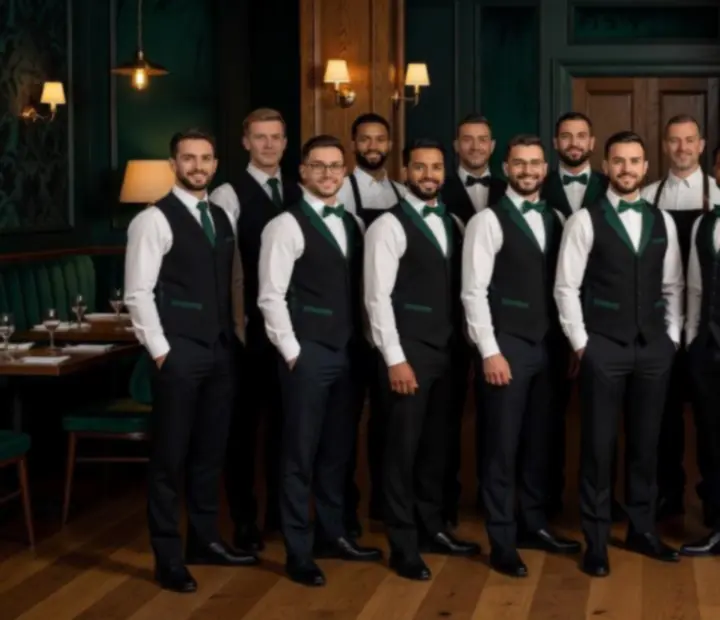 A Magyarvalaszto csapata egy hangulatos, fényben úszó bistro térben